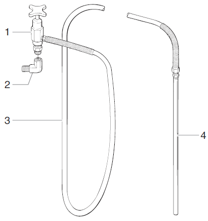 PowrTwin 8900GH Bleed Hose Assembly With Valve Parts